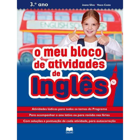 O Meu Bloco Atividades de Inglês 3º Ano de Joana Silva e Vasco Costa