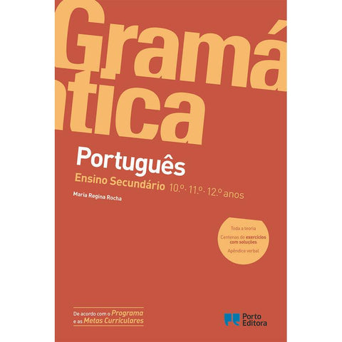 Gramática de Português - Ensino Secundário  de Maria Regina Rocha