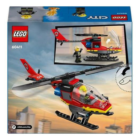 LEGO City - Helicóptero de Resgate dos Bombeiros - 60411