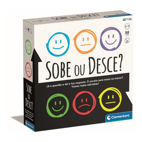 Clementoni - Jogo de Tabuleiro Sobe ou Desce?