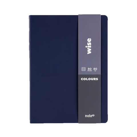 Caderno B5 Pautado Colours Wise Note!