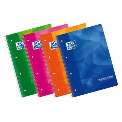 Caderno Espiral A4 Pautado e Quadriculado (várias opções) Oxford
