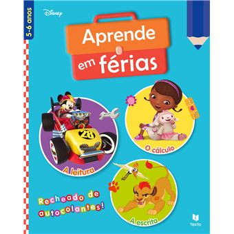 Aprende em Férias 5-6 Anos de Disney