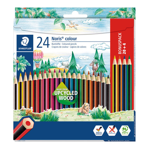 Lápis de Cor Noris 20+4 Unidades Staedtler