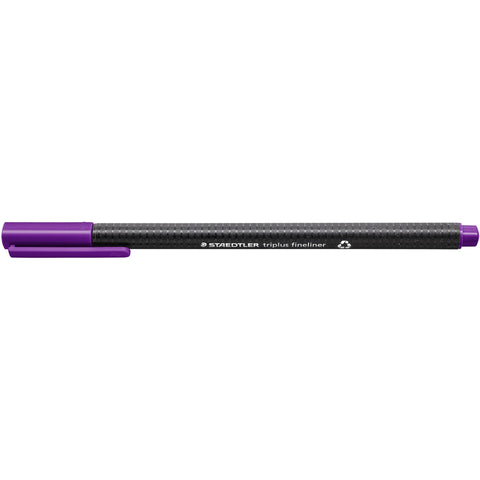 Marcador Triplus Fineliner Violeta Staedtler