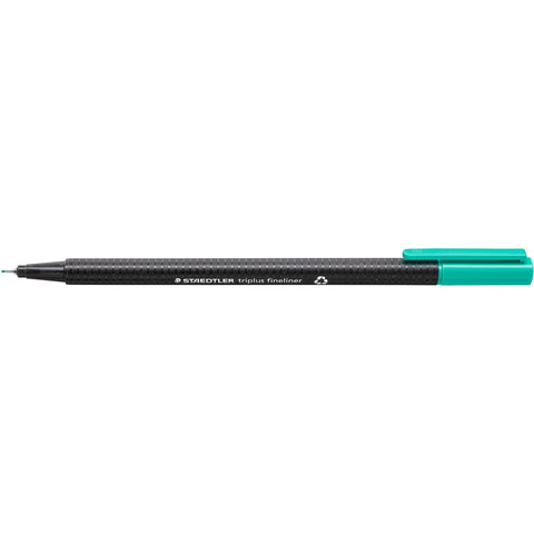 Marcador Triplus Fineliner Verde Esmeralda