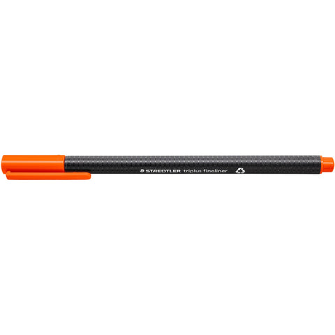 Marcador Triplus Fineliner Laranja Staedtler