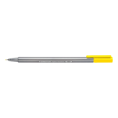 Marcador Triplus Fineliner 0.3mm Amarelo Vivo Staedtler