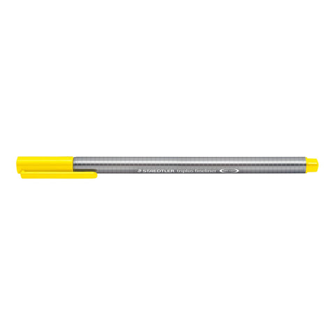 Marcador Triplus Fineliner 0.3mm Amarelo Vivo Staedtler