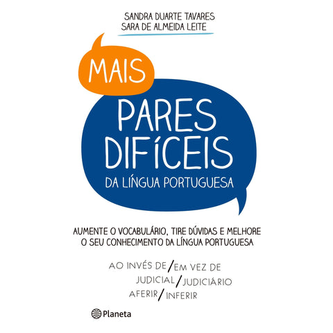 Mais Pares Difíceis da Língua Portuguesa de Planeta
