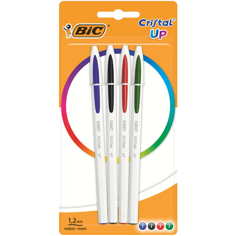 Esferográfica Cristal Up 4 unidades Bic