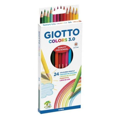 Lápis de Cor Colors 3.0 24 Unidades Giotto