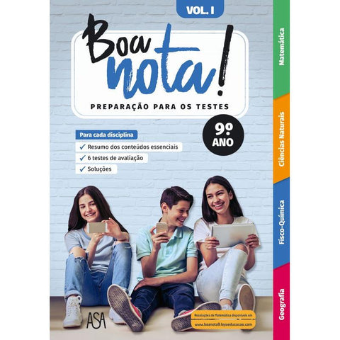 Boa Nota! Preparação para os Testes - 9º Ano (volume 1)