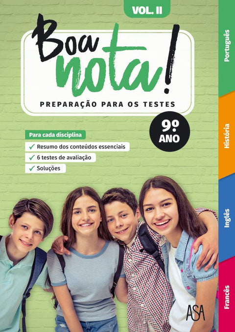 Boa Nota! Preparação para os Testes - 9º Ano (volume 2)