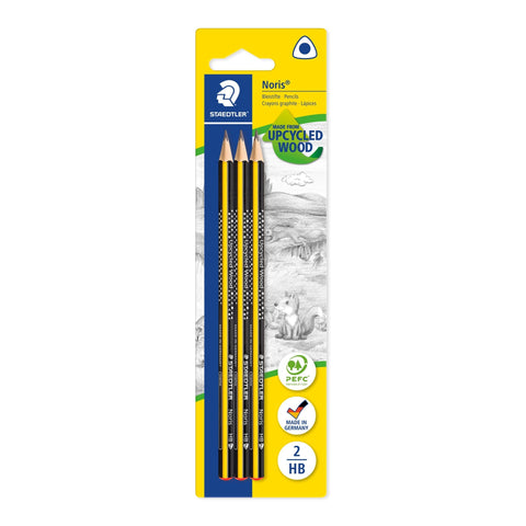 Lápis Grafite Noris HB Hexagonal 3 Unidades Staedtler