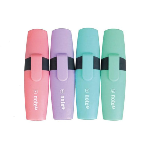 Sublinhador de Tinta Fluorescente e Pastel Note!