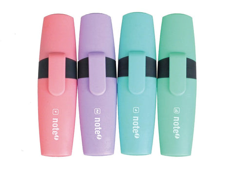 Marcadores Pastel 4 unidades Note!