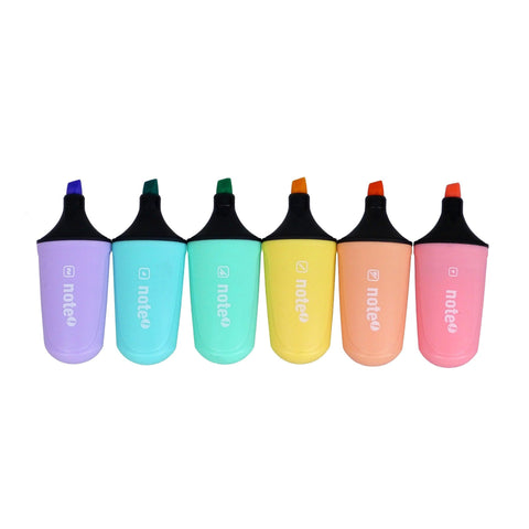 Sublinhador Mini de Tinta Fluorescente e Pastel Note!