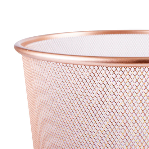 Cesto de Papéis Rose Gold Note!