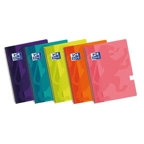 Caderno Espiral A4 Pautado (várias opções) Oxford