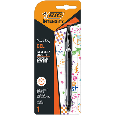Esferográfica Gel-ocity Quick Dry Tinta Preta Bic