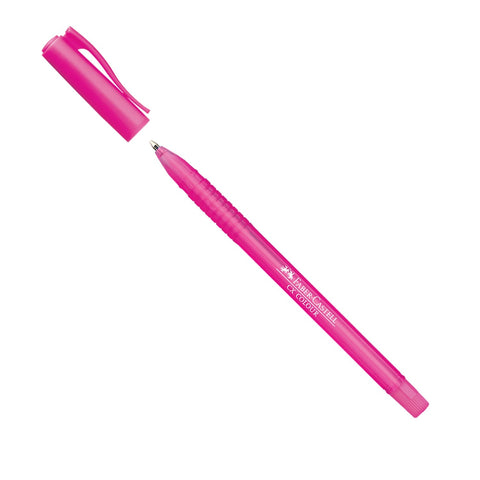 Esferográfica Colour 1mm Rosa Faber-Castell