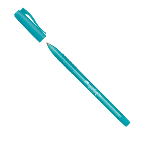 Esferográfica Colour 1mm Azul Turquesa Faber-Castell