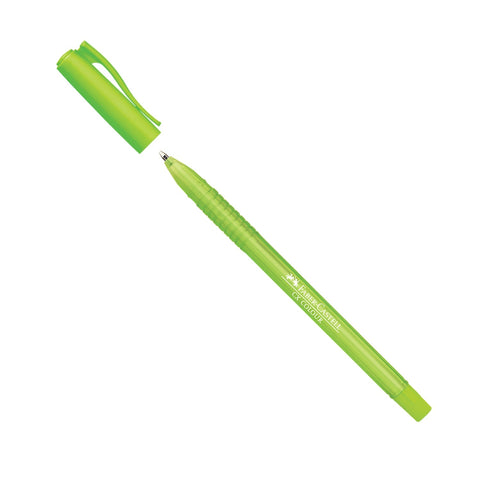 Esferográfica Colour 1mm Verde Claro Faber-Castell
