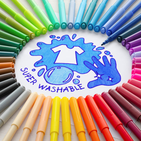 Marcadores de Colorir Finos 24 unidades Faber Castell