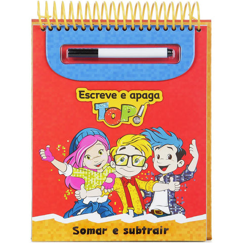 TOP! Escreve e Apaga - Somar e Subtrair