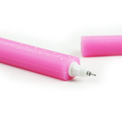Caneta Gel - Gelado Rosa