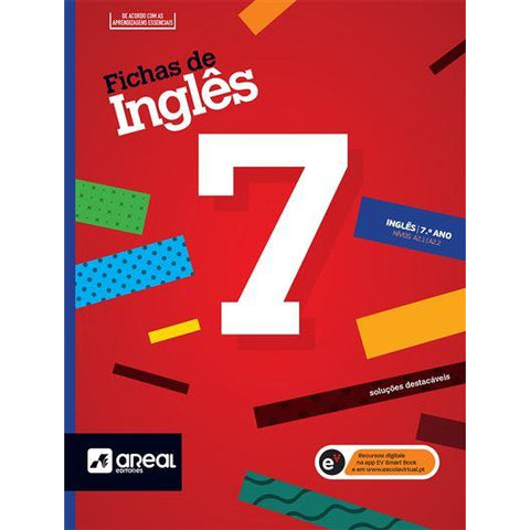 Fichas de Inglês 7 - 7.º Ano - Níveis A2.1/A2.2