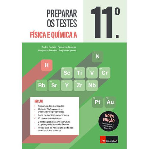 Preparar os Testes Fisica e Quimica 11
