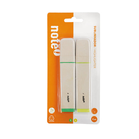 Marcadores Fluorescentes 2 unidades Note!