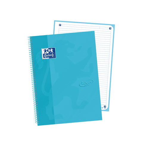 Caderno Espiral Europeanbook1 Touch A4 Pautado Oxford