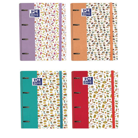 Pasta de Arquivo A4 Lombada Estreita com Recarga (várias opções) Oxford