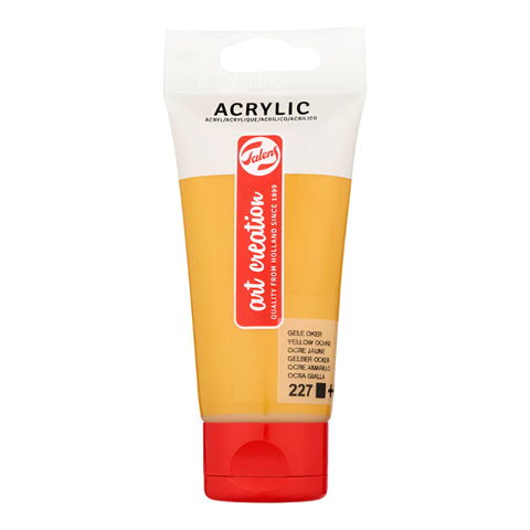 Tinta Acrílica ArtCreation 75ml Amarelo Ocre Talens