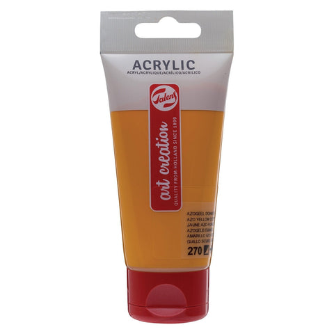 Tinta Acrílica ArtCreation 75ml Amarelo Escuro Talens