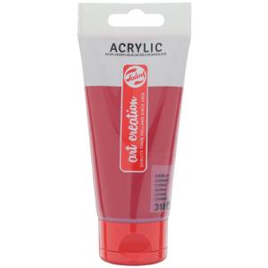 Tinta Acrílica 75ml Vermelho Carmin Art Creation Talens