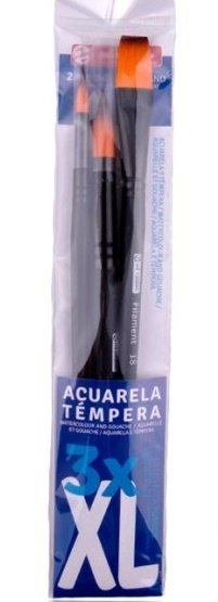 Pincéis XL Aguarela/Témpera 3 unidades Talens