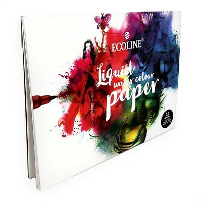 Bloco de Papel Aguarela Ecoline