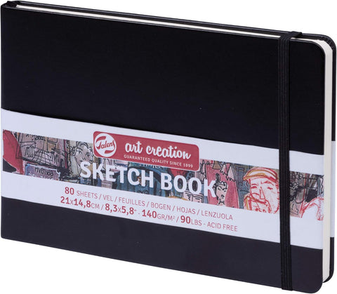 Caderno de Desenho Capa Dura 21x14cm Horizontal 140g Talens