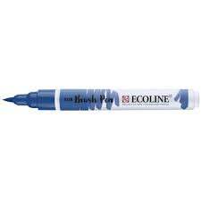 Marcador Ecoline Ponta Pincel Azul Prussiano