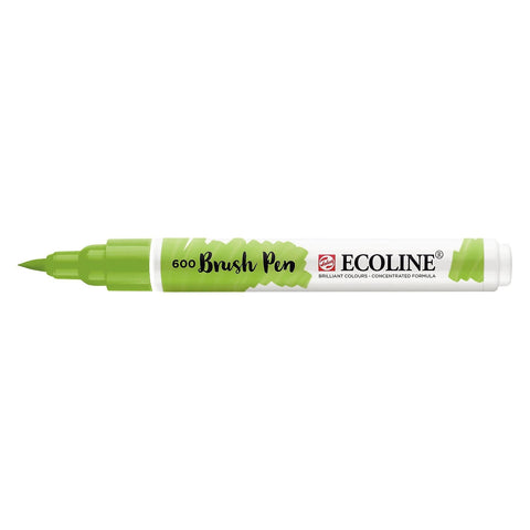 Marcador Ecoline Ponta Pincel Verde