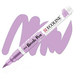 Marcador Ecoline Ponta Pincel Violeta Pastel