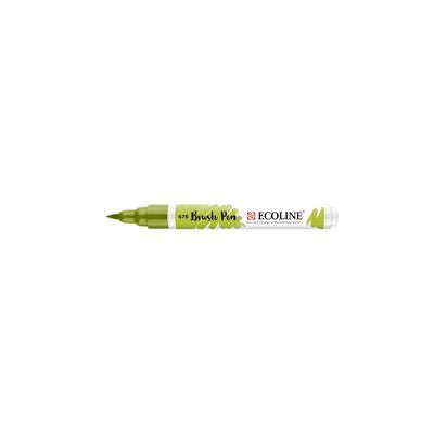 Marcador Ecoline Ponta Pincel  Verde Relva