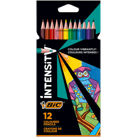 Lápis de Cor Intensity Up 12 Unidades Bic