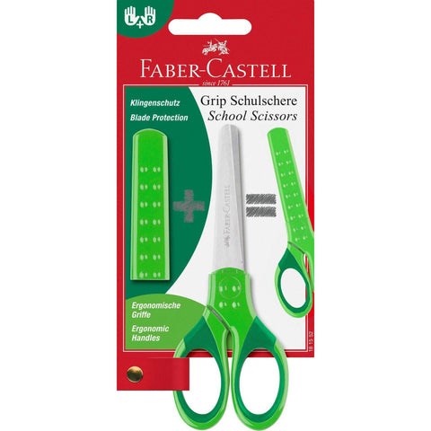 Tesoura com Proteção 10cm (várias opções) Faber-Castell