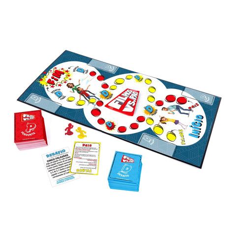 Concentra - Jogo de Tabuleiro Filhos vs. Pais