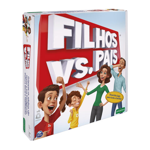 Concentra - Jogo de Tabuleiro Filhos vs. Pais